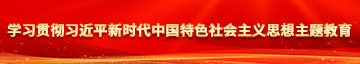 女人要大屌日国语学习贯彻习近平新时代中国特色社会主义思想主题教育