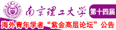 女人的逼想被扣南京理工大学第十四届海外青年学者紫金论坛诚邀海内外英才！